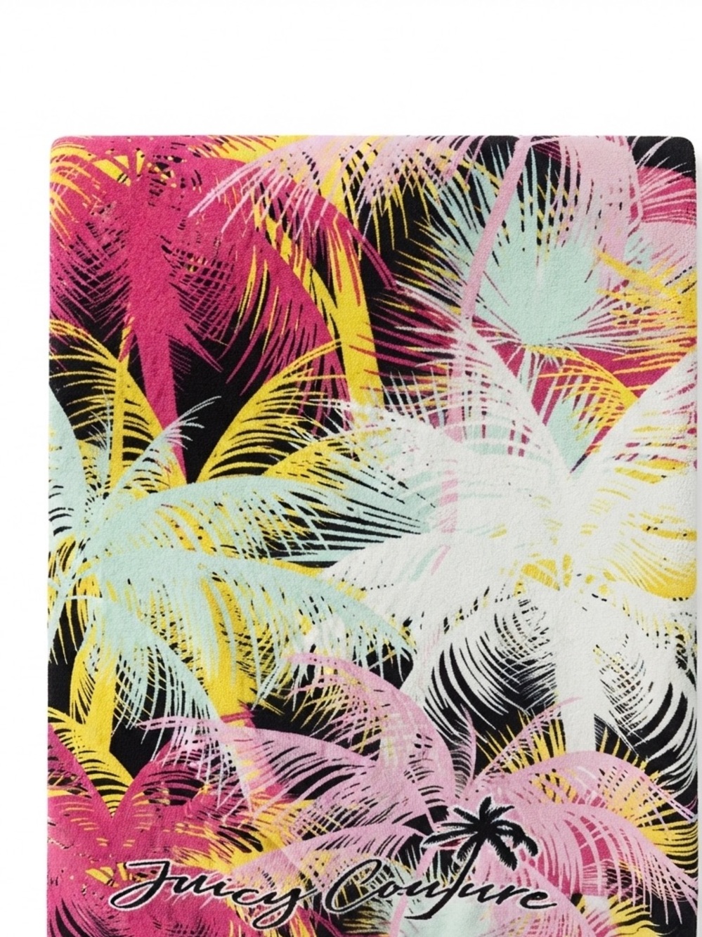 Juicy Couture Multicolor Tropical Palm Beach Towel